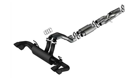 Borla ATAK Cat-Back Exhaust System Jeep Wrangler 392