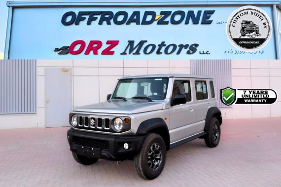 UNLIMITED DEALER WARRANTY 7 YEARS - 2026 SUZUKI JIMNY GLX - SILVER (SINGLE TONE) NEW