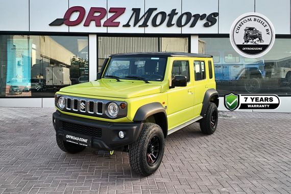 7 YEARS UNLIMITED DEALERSHIP WARRANTY - 2025 SUZUKI JIMNY GLX - YELLOW (TWO TONED) NEW