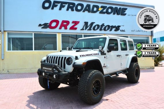 2023 Jeep Wrangler 4DR Rubicon - White ORZ STAGE 3 EDITION