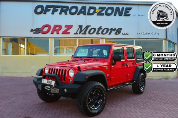 2017 JEEP WRANGLER 4DR SPORT - RED 