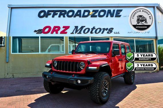 2024 JEEP WRANGLER 4DR RUBICON - RED