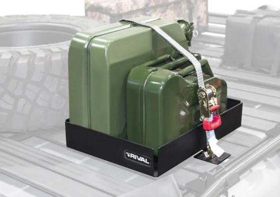 Rival 4x4 Double Jerry Can Holder