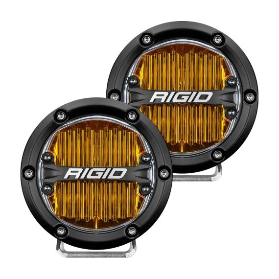 Rigid  360-SERIES 4" SAE J583 OE FOG LIGHT SELECTIVE YELLOW 