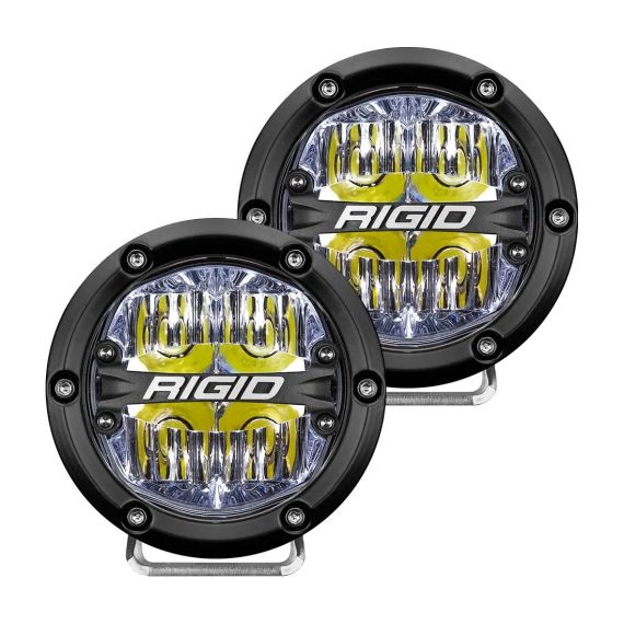 Rigid 360-SERIES 4" LED OE OFF-ROAD FOG LIGHT DRIVE WHITE BACKLIGHT