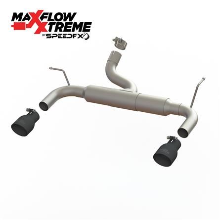 SpeedFX MaxFlow Xtreme Axle Back System JK