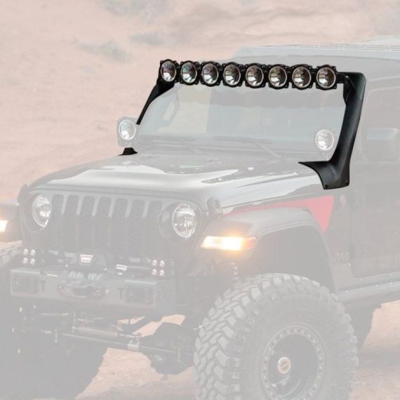 KC Pro6 Gravity® 8-Light - Light Bar System -Combo Beam - for 18-23 Jeep JL / JT