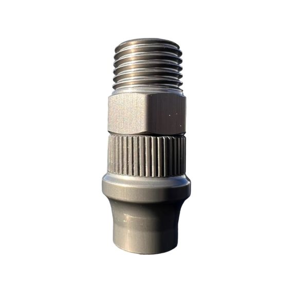APEX CRS HOSE END FITTING - 3/8" ID to 1/4" NPT