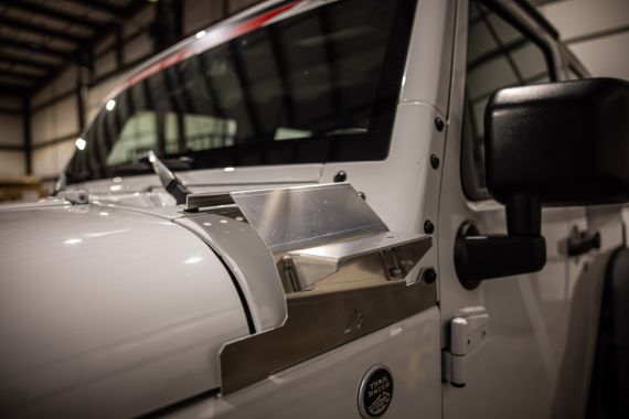 American Adventure LAB JK A-Pillar Light and Antenna Brackets