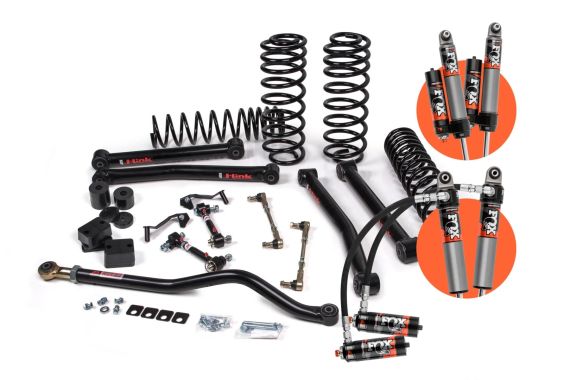 JKS  J-Konnect 3.5" Lift Kit With Fox 2.5" Elite Series Shocks Jeep JL 4 Door 