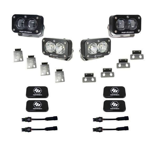 Baja S2 SAE S2 Sport Fog Pocket Kit F 150 Raptor, Bronco Raptor, 