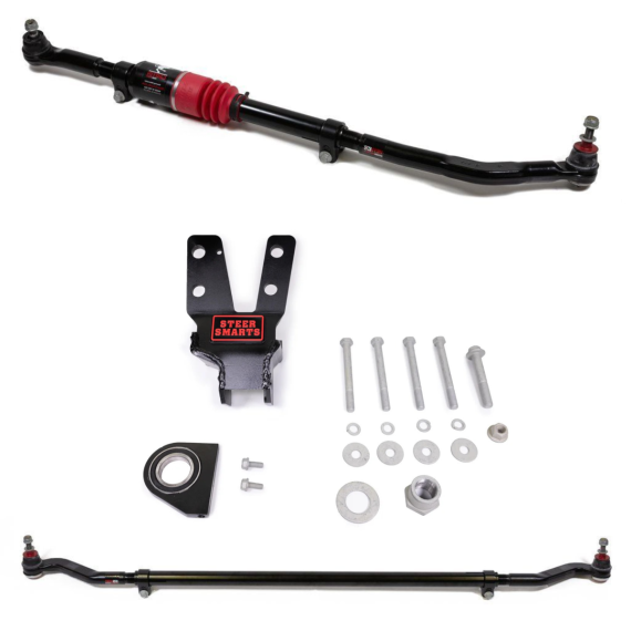 STEER SMARTS Drag Link and Tie Rod Assembly with  Shaft Brace KIt for Jeep JL/JT
