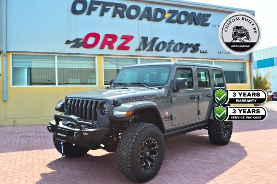 Brand New 2023 Jeep Wrangler 4DR Rubicon Sting Grey ORZ Stage 2