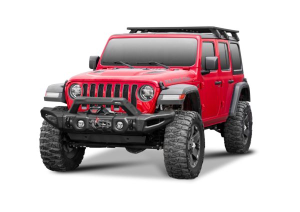 RIVAL 4x4 Front Stamped Steel Full-Width Bumper JK, JL, JT