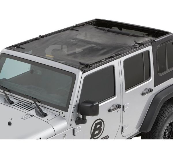 Buy BESTOP SUN EXTENDED SAFARI STYLE BIKINI TOP JEEP JK 4-DOOR Online |  Offroad Zone