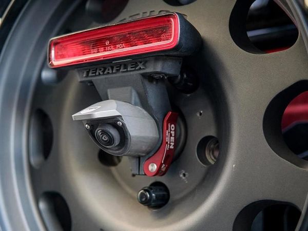 TeraFlex Alpha HD Adjustable Spare Tire Mounting Kit Jeep JL/JLU