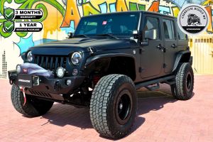 2017 JEEP WRANGLER 4DR SPORT - BLACK