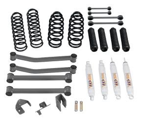 Warrior Products 3" LIFT KIT W/ SHOCKS Jeep JK/JKU