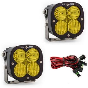 Baja XL80 LED Auxiliary Light Pod Pair Amber Drving/Combo