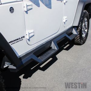 Westin Automotive HDX Drop Nerf Step Bars Jeep JKU 
