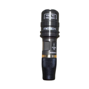 APEX High Flow Push-On Chuck - 3/8 O.D. Hose (Dual Flow)