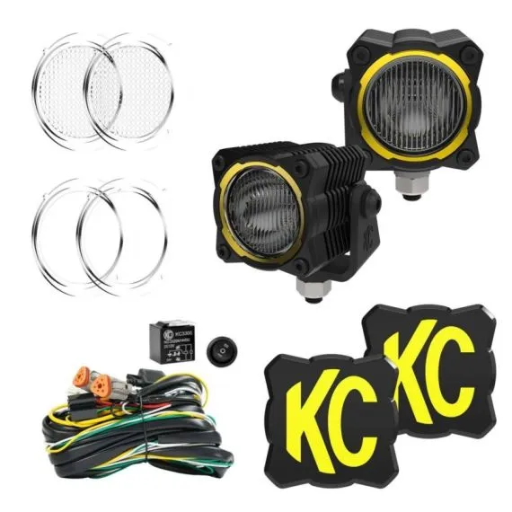 مجموعة مصابيح LED KC HILITE FLEX ERA، رقم المنتج 0265
