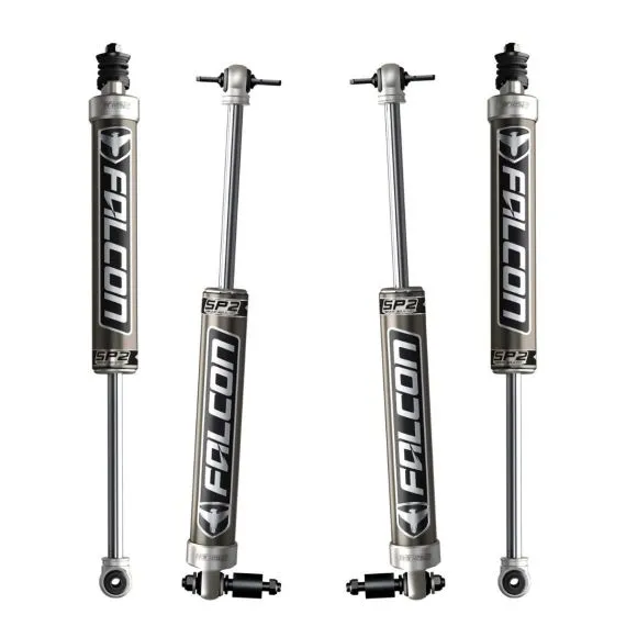 Falcon SP2 2.1 Monotube 1.5”-2.5” Lift Shock Absorber Kit JK 4 Door