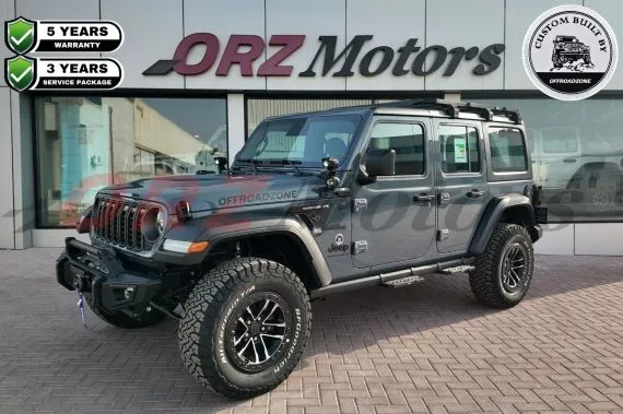  DEALER 5 YRS WTY & 3 YRS SP | 2025 JEEP WRANGLER 4DR SPORT - ANVIL GREY (2.0L) | BRAND NEW