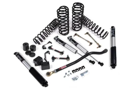 JKS 2.5" Lift Kit | J-Venture | Wrangler JL 4-Door-Fox 2.5 IFP Performance Series Shocks