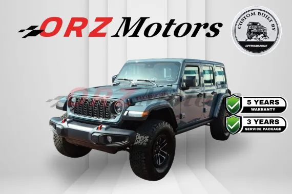 BRAND NEW | DEALER 5 YRS WTY & 3 YRS SP | 2026 JEEP WRANGLER 4DR RUBICON (2.0L) - ANVIL GREY 