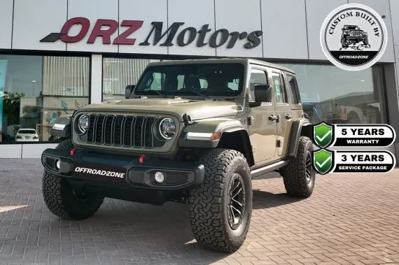 BRAND NEW | DEALER 5 YRS WTY & 3 YRS SP | 2026 JEEP WRANGLER 4DR RUBICON (2.0L) - GREEN (41) 