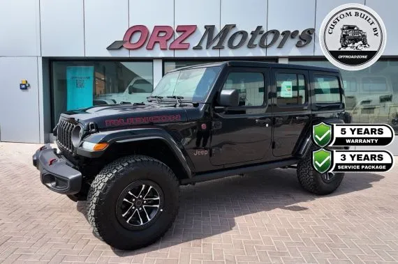 BRAND NEW | DEALER 5 YRS WTY & 3 YRS SP | 2026 JEEP WRANGLER 4DR RUBICON - BLACK (2.0L)