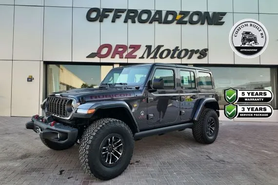 BRAND NEW | DEALER 5 YRS WTY & 3 YRS SP | 2026 JEEP WRANGLER 4DR RUBICON GRANITE GREY (2.0L) WITH METAL BUMPER WINCH AND SIDESTEP