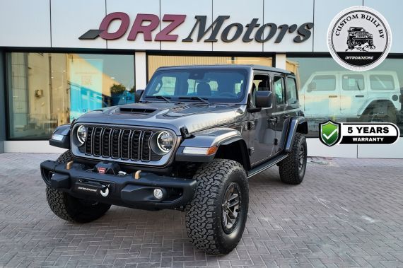 صفقة شهر رمضان | جيب روبيكون 2025 جيب رانجلر 4dr روبيكون (392 الإصدار الأخير) - كريستال كريستالي معدني | جديد