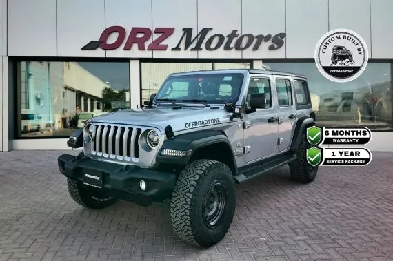 2021 JEEP WRANGLER 4DR SPORT SILVER | 6 MOS ORZ WTY & 1 YR ORZ SP| USED