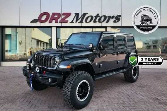 2025 JEEP WRANGLER 4DR SPORT - BLACK | 3 YRS DEALER WARRANTY | USED