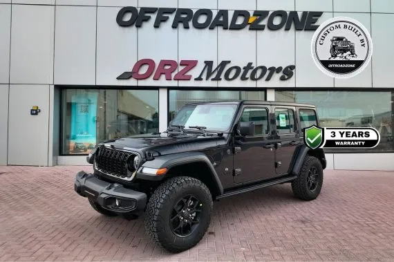 2026 (3.6 / V6)  JEEP WRANGLER UNLIMITED WILLY'S EDITION - BLACK | 3 YRS DEALER WTY | BRAND NEW