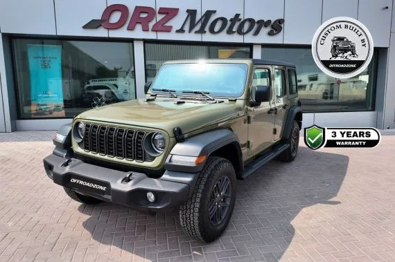 BRAND NEW | 2026 JEEP WRANGLER 4DR SPORT (2.0T) - GREEN (41) | 3 YRS DEALER WTY 