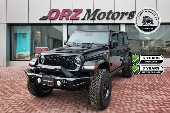 BLACK VIP - 2025 JEEP WRANGLER 4DR SPORT BLACK WITH ELECTRIC SEATS | DEALER 5 YRS WTY & 3 YRS SP | BRAND NEW