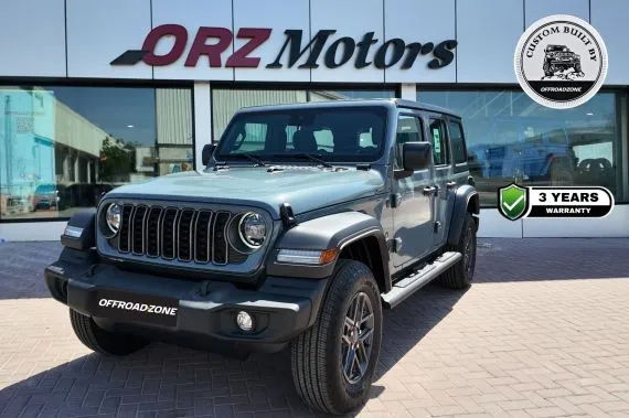 DEALER 3 YRS WTY | 2026 JEEP WRANGLER 4DR SPORT (2.0L) - ANVIL GREY | NEW