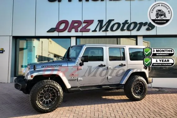 3 MOS ORZ WTY & 1 YR ORZ SP | 2016 JEEP WRANGLER 4DR SAHARA - SILVER | USED 