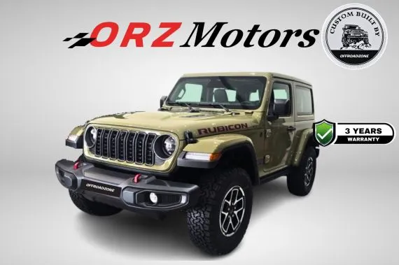 DEALER 3 YRS WTY | 2026 JEEP WRANGLER 2DR RUBICON (2.0T) - 41 (GREEN) | BRAND NEW