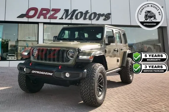 BRAND NEW | DEALER 5 YRS WTY & 3 YRS SP | 2026 JEEP WRANGLER 4DR RUBICON (2.0L) - GREEN (41) WITH ELECTRIC SIDE STEP
