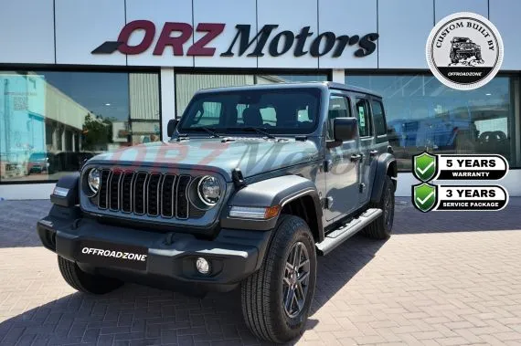 BRAND NEW|DEALER 5 YRS WTY & 3 YRS SP|2026 JEEP WRANGLER 4DR SPORT- ANVIL GREY 2.0T