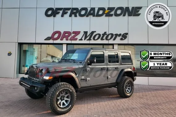 6 Months ORZ Warranty & 1 Year ORZ Service Package|2023 JEEP WRANGLER 4DR SPORT - GRAY|USED