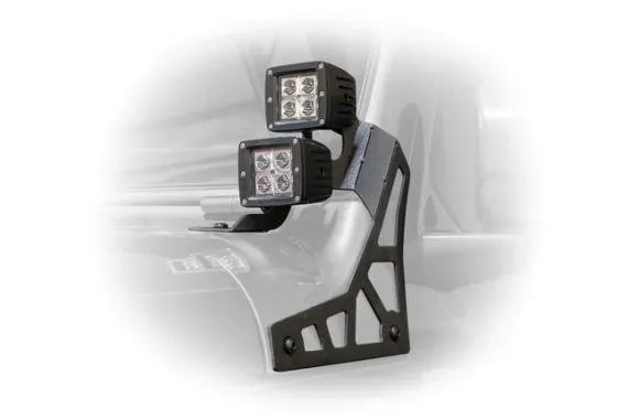 DV8 للطرق الوعرة DV8 حامل مصابيح جيب JL & JT السفلية على العمود A SKU LBJL02