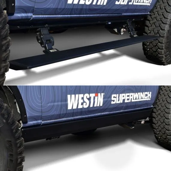 عتبات جانبية WESTIN Pro-E Power - أسود لسيارة فورد برونكو طراز 21-24، رقم المنتج 29-24195