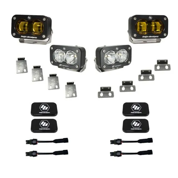 طقم جيب الضباب الرياضي Baja S2 SAE S2 F 150 رابتور F 150 رابتور، برونكو رابتور SKU 448181