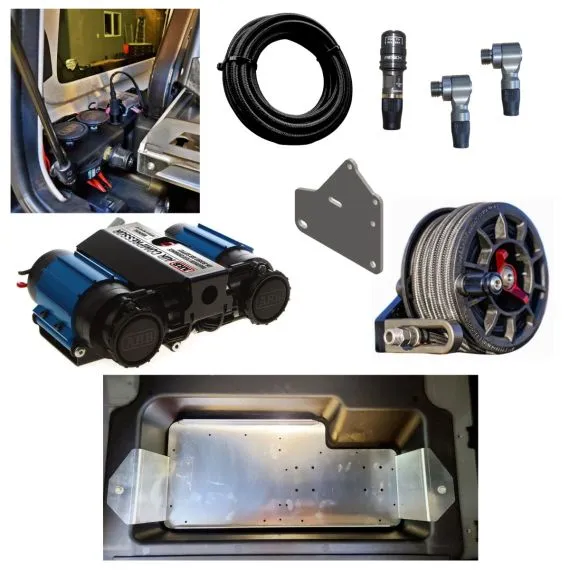 ARB Compressor with American Adventure Lab Compressor Mount Bracket and Remote kit with the Apex Bundle