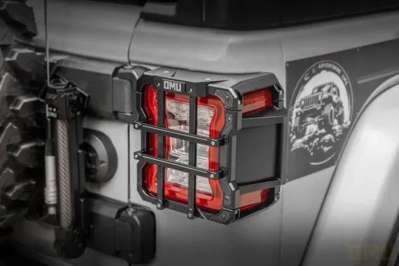 OMU JL: Genesis Series Aluminum Tail Light Cover - Pair SKU GLC-JW2-20371